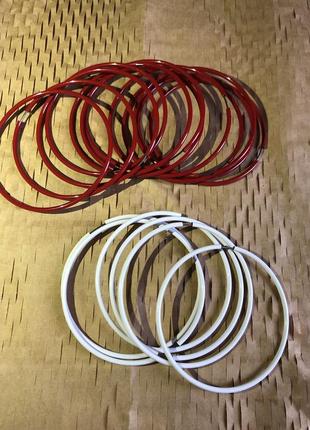 Серьги кольца большие