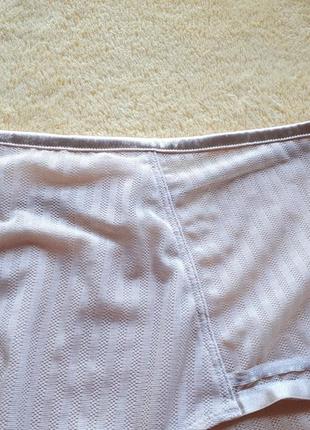 Новые золотисто бежевые светлые телесные нюдовые большие трусики слипы полупрозрачные...