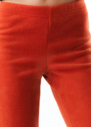 Жіночі флісові штани вв007 теплі терракот гарної якості xs - 3xl3 фото