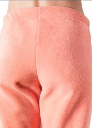 Жіночі флісові штани вв007 теплі персик гарної якості xs - 3xl3 фото