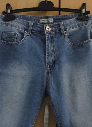 Супер брендовые  джинсовые шорты  бермуды  бриджи хлопок miss& fei2 фото