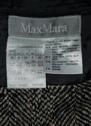 Стильная серая твидовая юбка max mara, оригинал3 фото