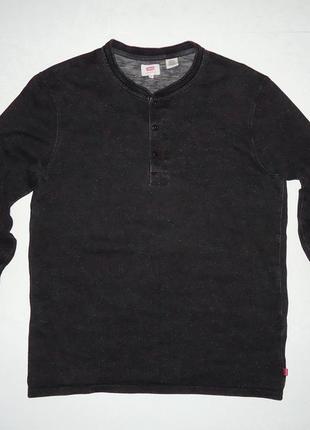 Лонгслів levis cotton світшот реглан лівис лівайс (l)