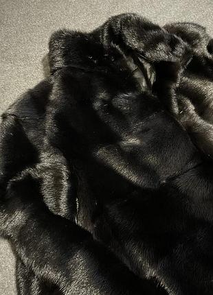 Норковая шуба поперечка автоледи