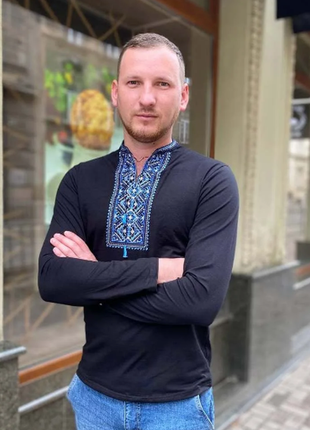 Трикотажна чоловіча  вишиванка