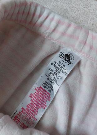 Махрові домашні штани на дівчинку для дому сну піжама disney7 фото