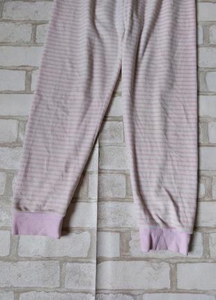 Махрові домашні штани на дівчинку для дому сну піжама disney2 фото