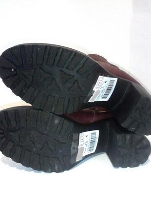 🥾 стильные кожаные ботинки еврозима, р.37 код b3752