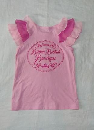 Розовая футболка на 9-10 лет2 фото