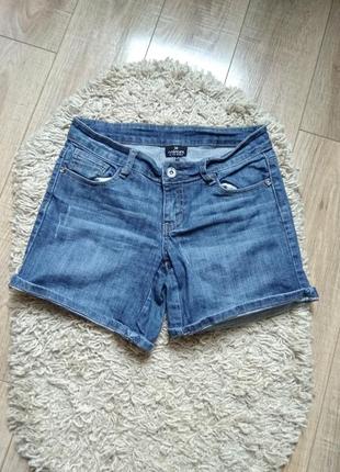 Фирменные джинсовые шорты1 фото
