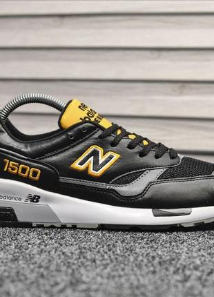 Распродажа! мужские, кожаные, рефлективные, черные кроссовки Homme New Balance Solvi v2 Natural Indigo Black Neo Mint