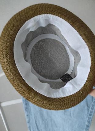 Шляпа панама панамка летняя под солому для подростков7 фото