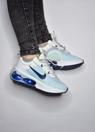 Жіночі текстильні кросівки air max 2021 barely green🔥3 фото