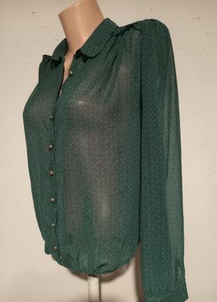 Ефектна блуза шифон.