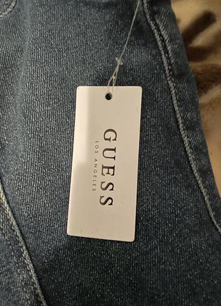 Замечательный летний джинсовый комбинезон с шортами guess оригинал l2 фото