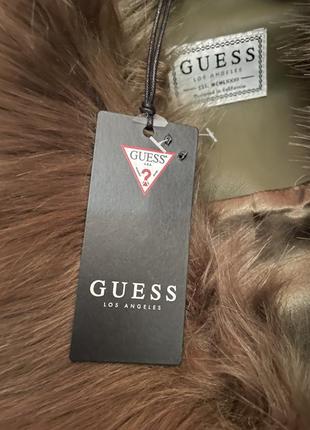 Стильна тепла осінньо-зимова жилетка guess оригінал4 фото