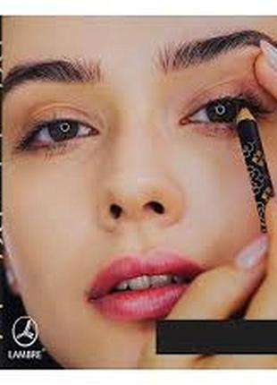 Акция невероятно черный карандаш eye liner black orient lambre. франция5 фото