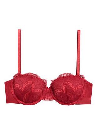75a-h&m-мереживний бюстгальтер балконет!