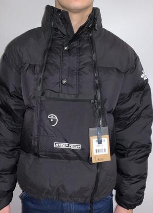 Зимняя куртка the north face steep tech down black