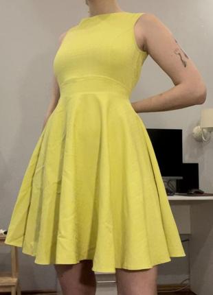 Ярко-желтое платье adl2 фото