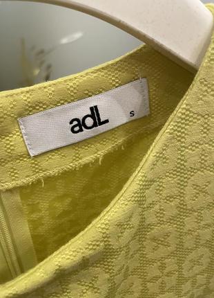 Ярко-желтое платье adl5 фото