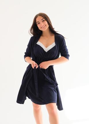 Нічна сорочка та халат