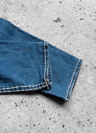 True religion vintage women’s made in usa blue denim jeans жіночі джинси8 фото