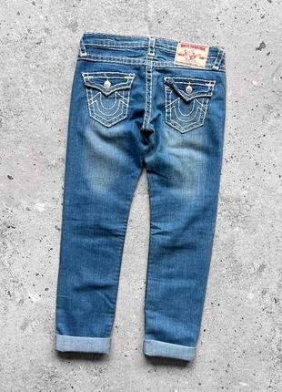 True religion vintage women’s made in usa blue denim jeans жіночі джинси2 фото