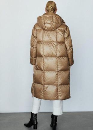 Зимовий пуховик massimo dutti