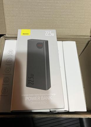 Павербанк baseus adaman metal 20000mah 22.5w