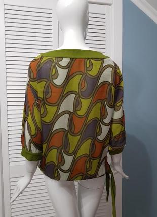 Изысканная шелковая блуза martvisser5 фото