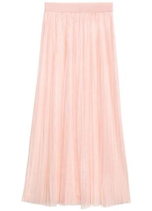 Фатиновая юбка розовая пудра от h&m 💗 coachella2 фото