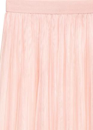 Фатиновая юбка розовая пудра от h&m 💗 coachella4 фото