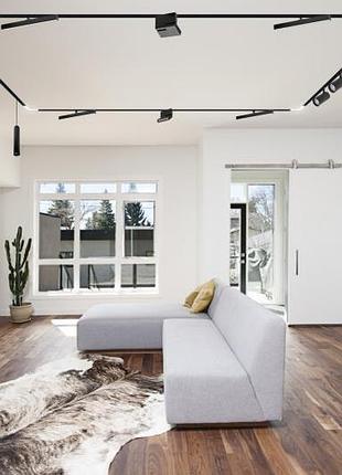 Магнитный угловой трековый светильник