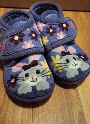 Тапочки детские "grünland" на девочку 23р. 200грн
