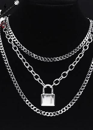 Цепочка цепь замок