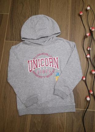 Худі для дівчинки сірого кольору, primark, 140р.