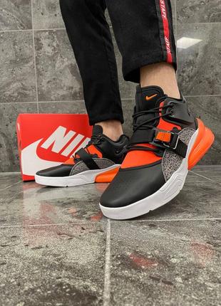 Мужские кроссовки nike air max 270 react orange / middle