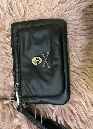 Гаманець scalpers moon pocket wallet black