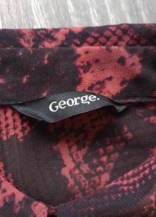 Платье туника с принтом "змеиная кожа"; george;xs/s4 фото