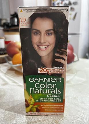 Стойкая крем-краска с тремя маслами garnier color naturals