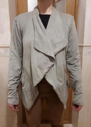 Накидка з еко-замша