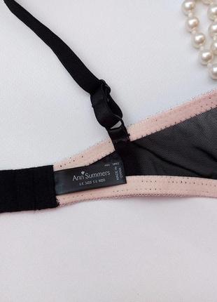 80dd розкішний чорний мереживний бюстгальтер балконет ann summers8 фото