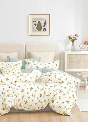Комплект постельного белья семейный bella villa сатин (b-0333 fm)