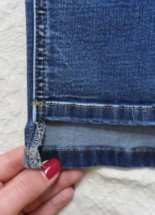Стильные джинсы скинни c неровным низом jacqueline, 10 размер.3 фото