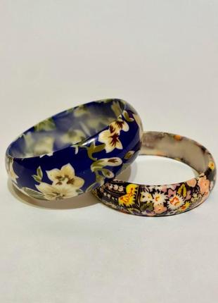 Браслет жіночий комплект квітковий браслет🌼