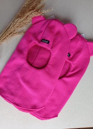 Шапка шолом з вушками на флісі