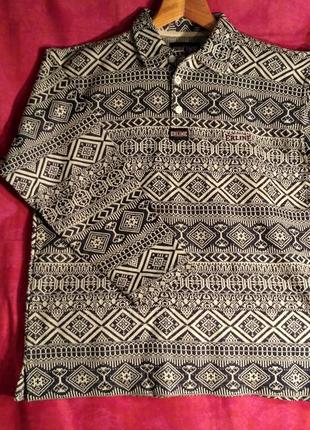 Чоловіча трикота⁷жна сорочка з короткою планкою erline