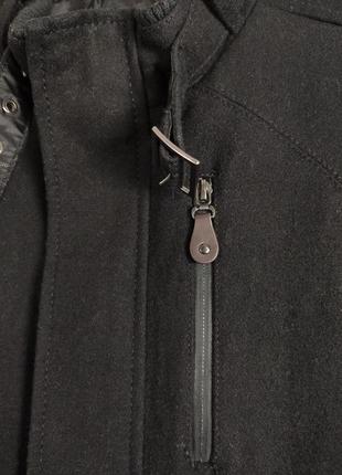 Куртка шерстяна коротке пальто шерстяне zara man3 фото