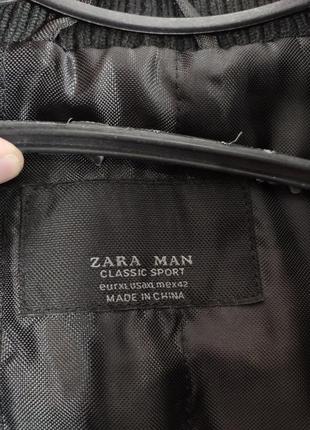 Куртка шерстяна коротке пальто шерстяне zara man5 фото